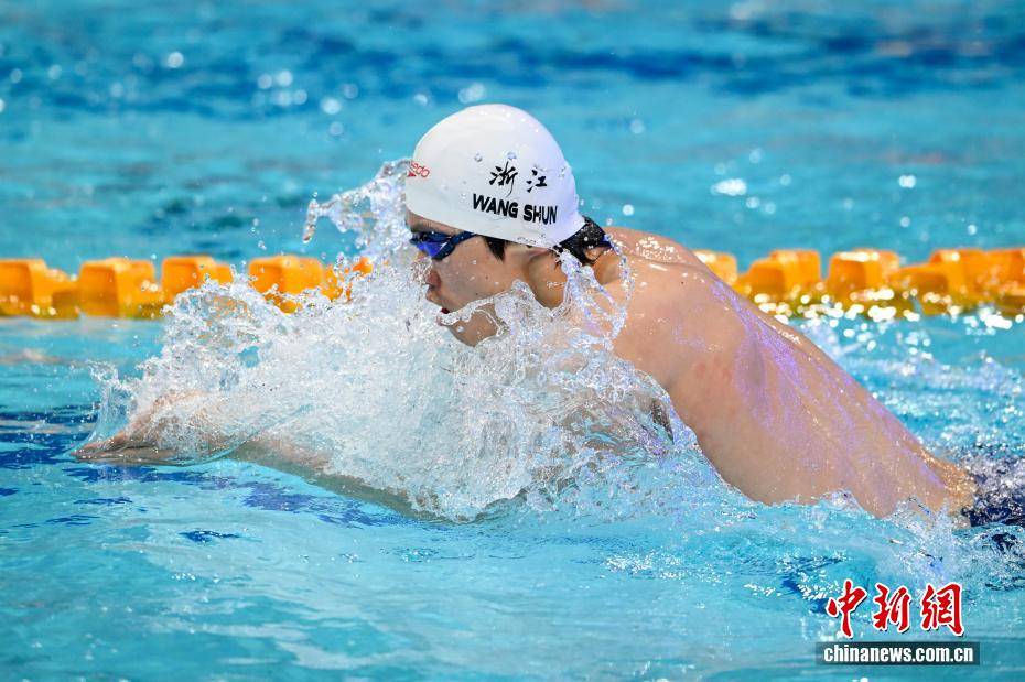 2026年中国游泳公开赛：汪顺夺得男子200米个人混合泳亚军